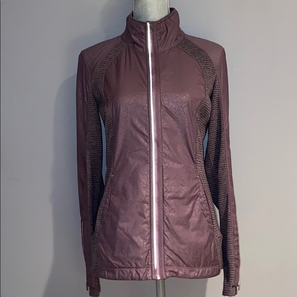 lululemon athletica Jackets & Blazers - Woman's Lululemon Purple Athletic Zip-Up Jacket 6
